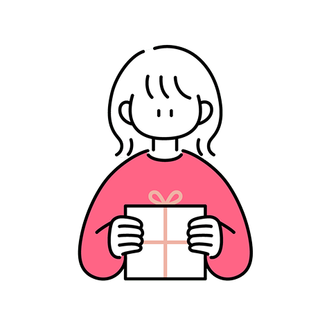 メッセージカードに